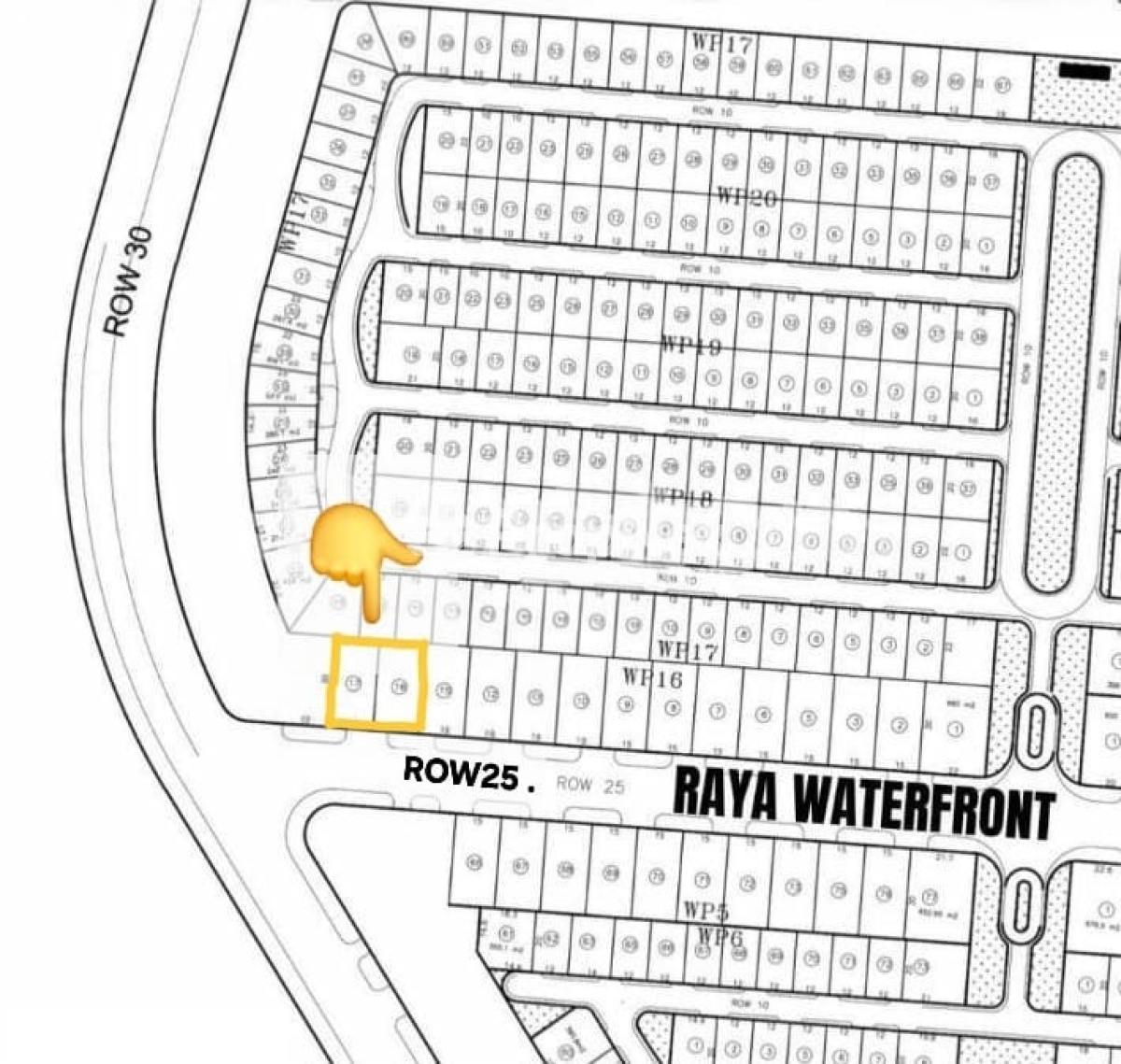 Tanah Raya Waterfront Citraland Utama Row Jalan Lebar